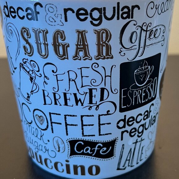 THL All Things Coffee Themed Ceramic Cafe Mug ~ Barista ~ Coffeehouse - Picture 6 of 11